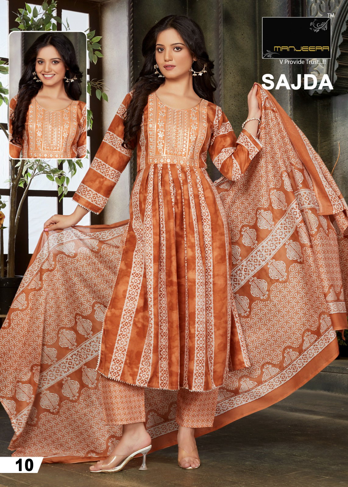 Sajda By Manjeera Designer Salwar Suits Catalog